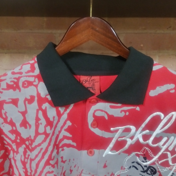 Brooklyn X | Men's Polo Graphic S/S Shirt - Picture 6 of 6